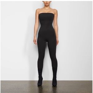 All-in-one strapless onesie